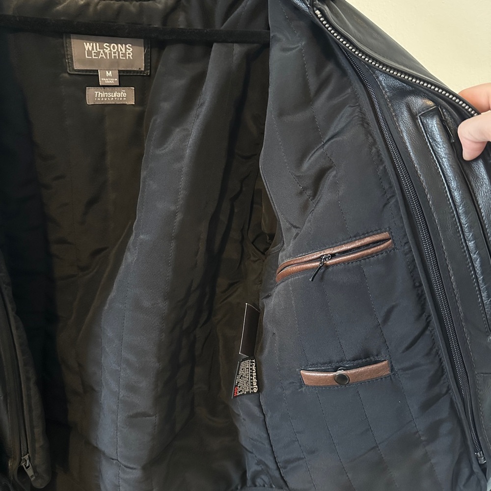 Wilsons Vintage Leather Jacket - Picture 6 of 12